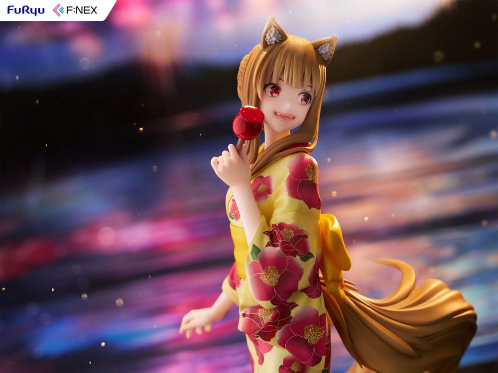 Spice and Wolf PVC Statue 1/7 Holo Yukata Ver. 23 cm - Versand: 7 Tage nach Bestellung