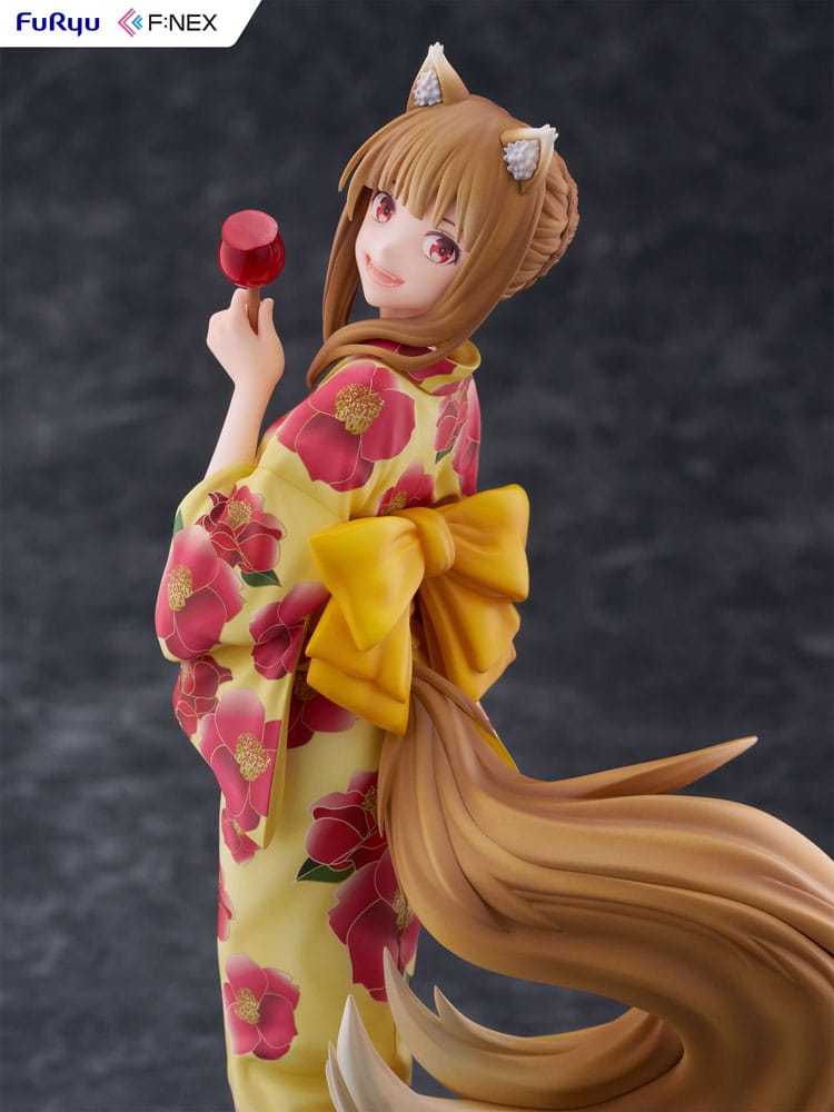 Spice and Wolf PVC Statue 1/7 Holo Yukata Ver. 23 cm - Versand: 7 Tage nach Bestellung