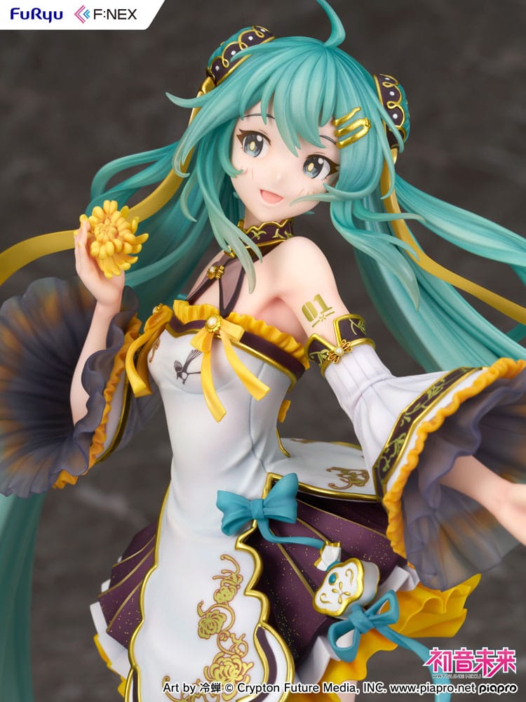 Hatsune Miku F:NEX PVC Statue 1/7 Hatsune Miku Mid-Autumn Festival Ver. 27 cm   - Preorder - ETA: 25.12.2025