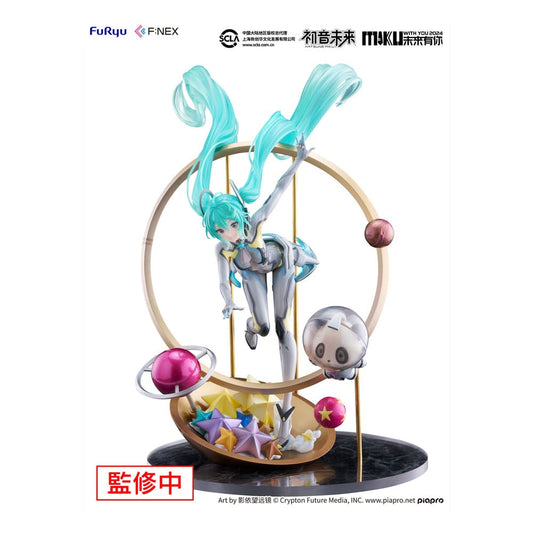 Hatsune Miku F:NEX PVC Statue 1/7 Miku with You 2024 Ver. 29 cm  - Preorder - ETA: 10.10.2025