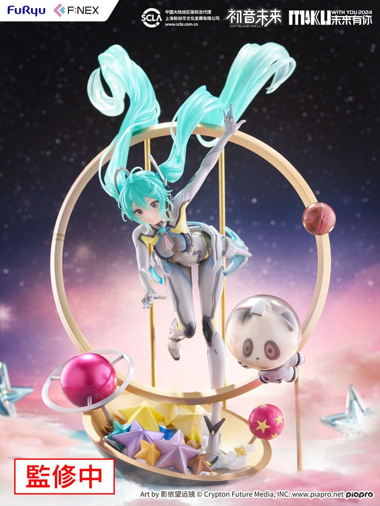 Hatsune Miku F:NEX PVC Statue 1/7 Miku with You 2024 Ver. 29 cm  - Preorder - ETA: 10.10.2025