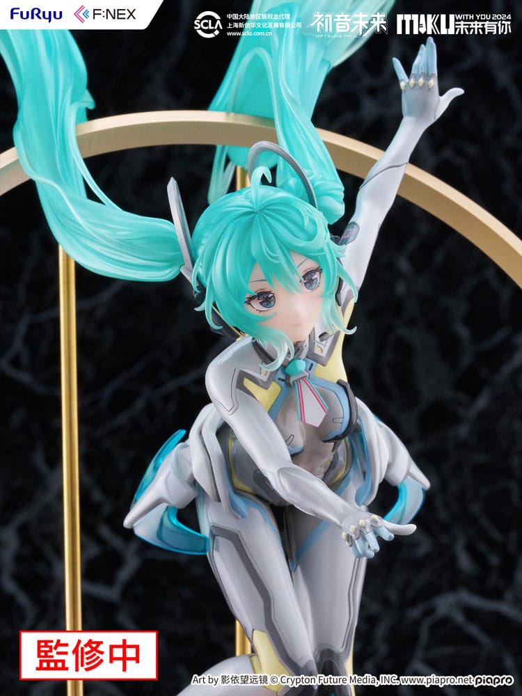 Hatsune Miku F:NEX PVC Statue 1/7 Miku with You 2024 Ver. 29 cm  - Preorder - ETA: 10.10.2025