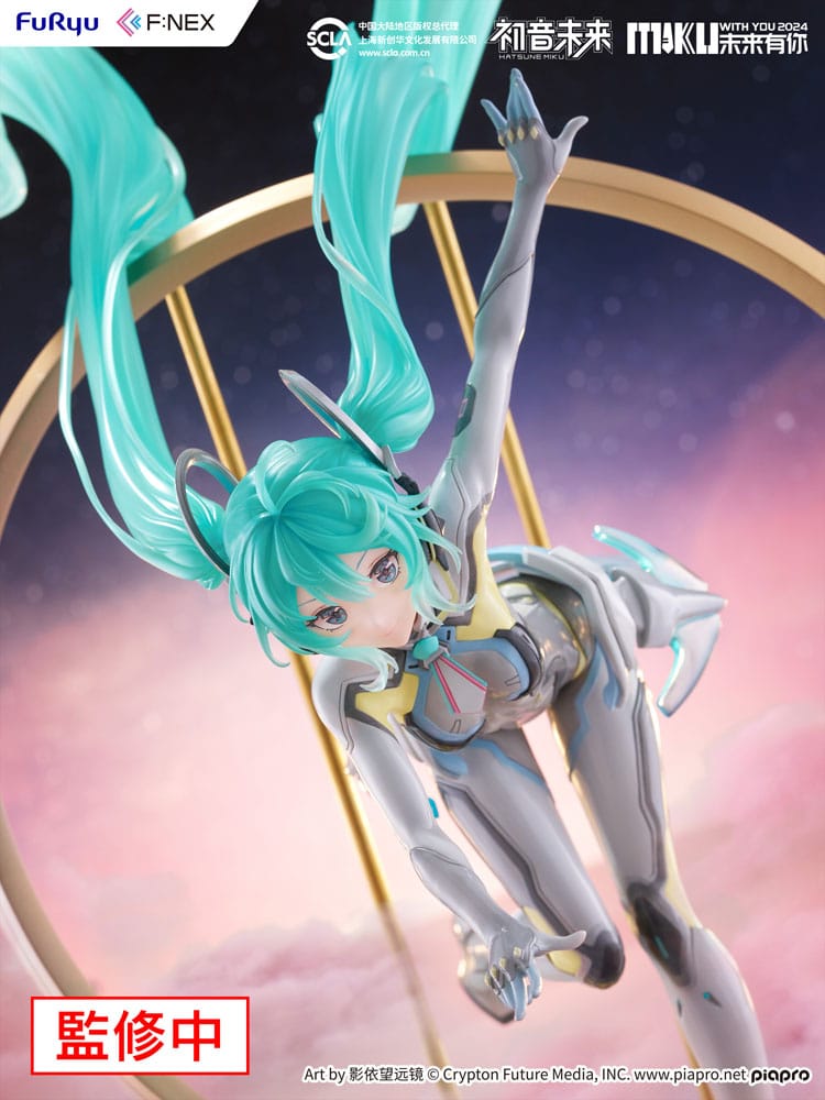 Hatsune Miku F:NEX PVC Statue 1/7 Miku with You 2024 Ver. 29 cm  - Preorder - ETA: 10.10.2025