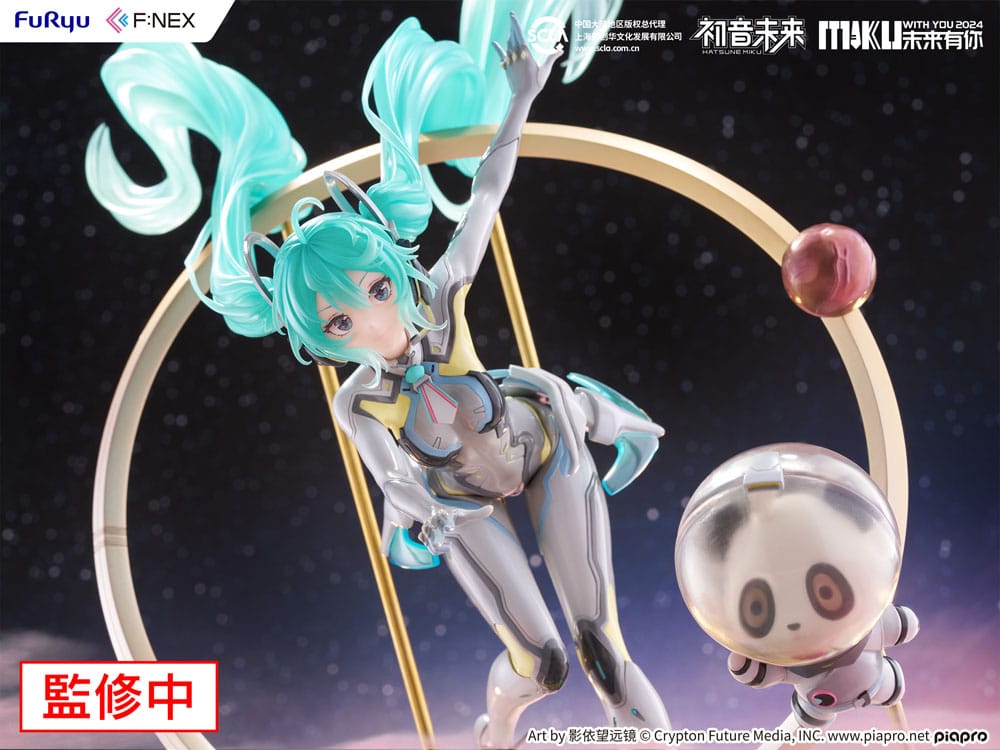 Hatsune Miku F:NEX PVC Statue 1/7 Miku with You 2024 Ver. 29 cm  - Preorder - ETA: 10.10.2025