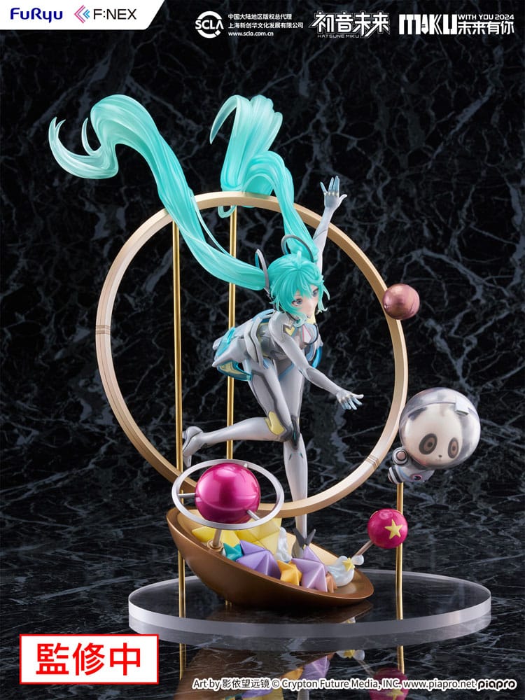 Hatsune Miku F:NEX PVC Statue 1/7 Miku with You 2024 Ver. 29 cm  - Preorder - ETA: 10.10.2025