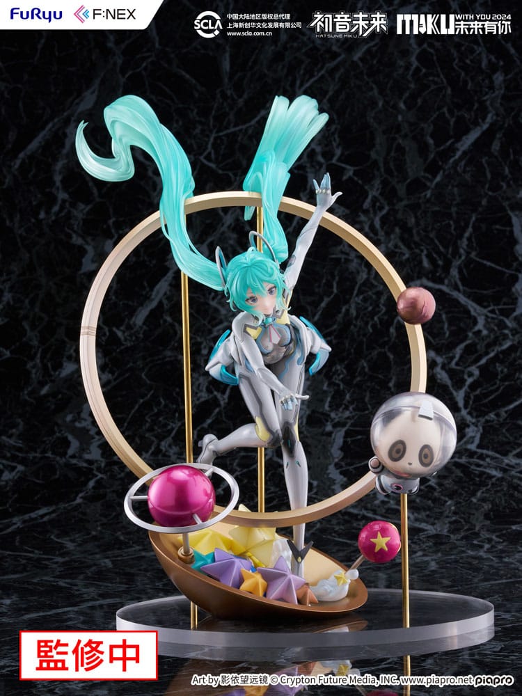Hatsune Miku F:NEX PVC Statue 1/7 Miku with You 2024 Ver. 29 cm  - Preorder - ETA: 10.10.2025