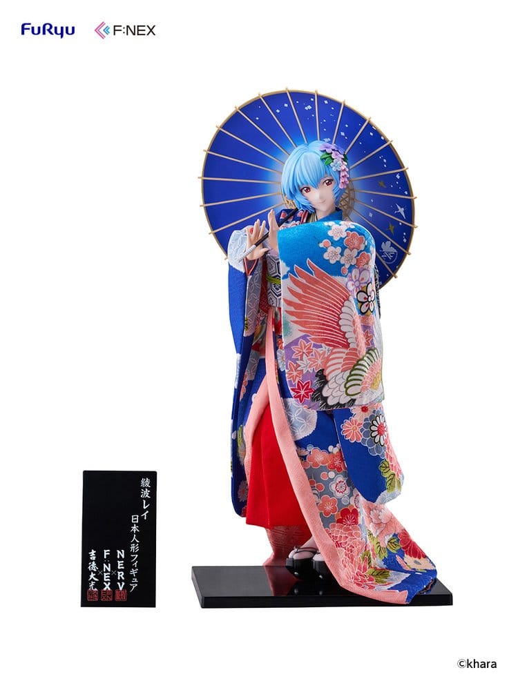 Evangelion F:NEX Japanese Doll 1/4 Ayanami Rei 45 cm - Preorder - ETA: 24.09.2027