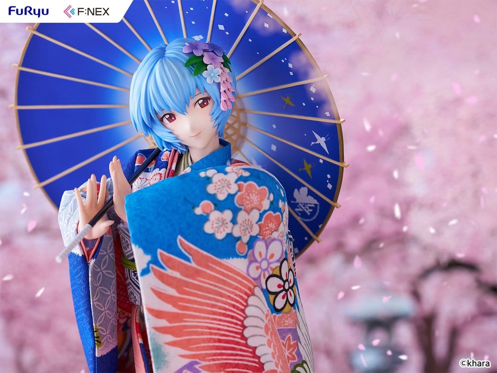 Evangelion F:NEX Japanese Doll 1/4 Ayanami Rei 45 cm - Preorder - ETA: 24.09.2027