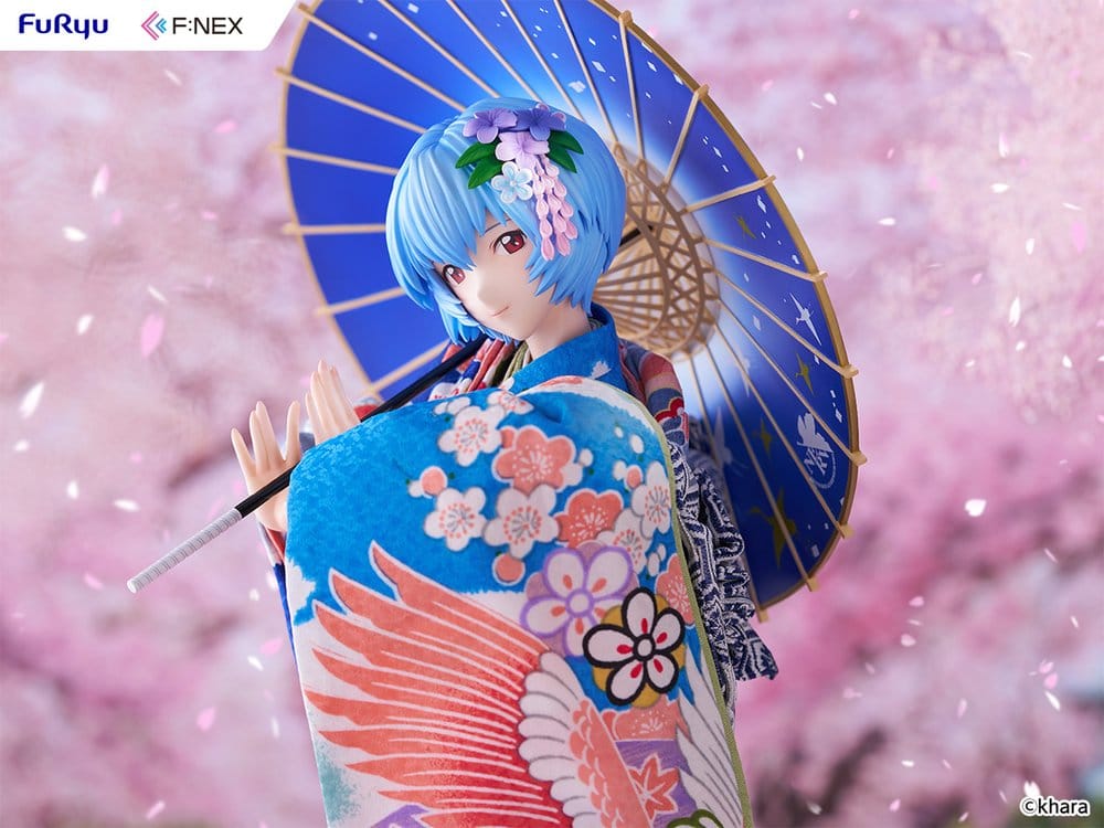 Evangelion F:NEX Japanese Doll 1/4 Ayanami Rei 45 cm - Preorder - ETA: 24.09.2027