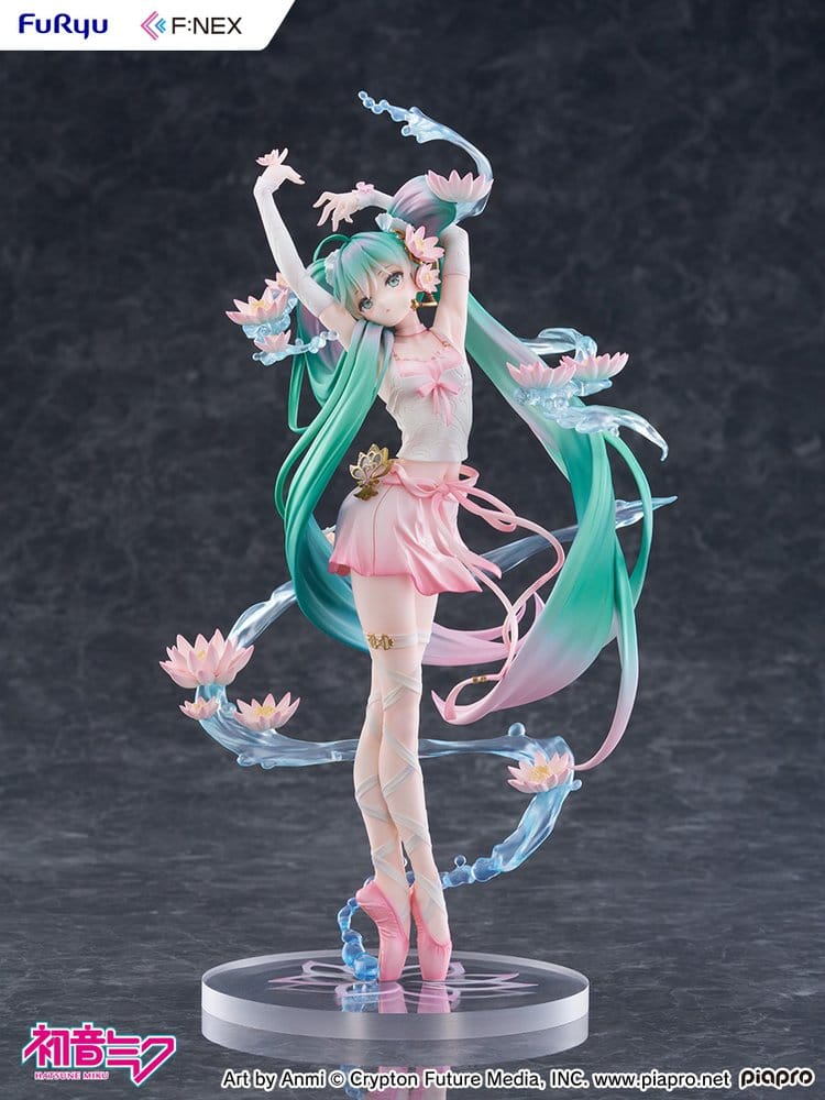 Hatsune Miku F:NEX PVC Statue 1/7 Water lily Ver. 27 cm       - Preorder - ETA: 25.12.2026