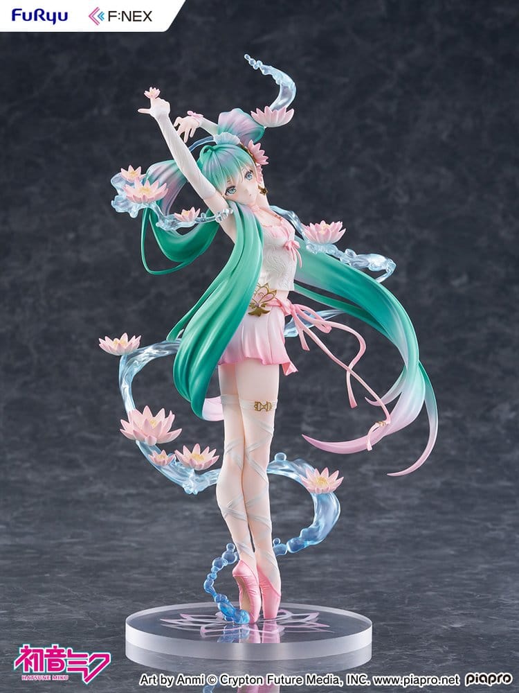 Hatsune Miku F:NEX PVC Statue 1/7 Water lily Ver. 27 cm       - Preorder - ETA: 25.12.2026