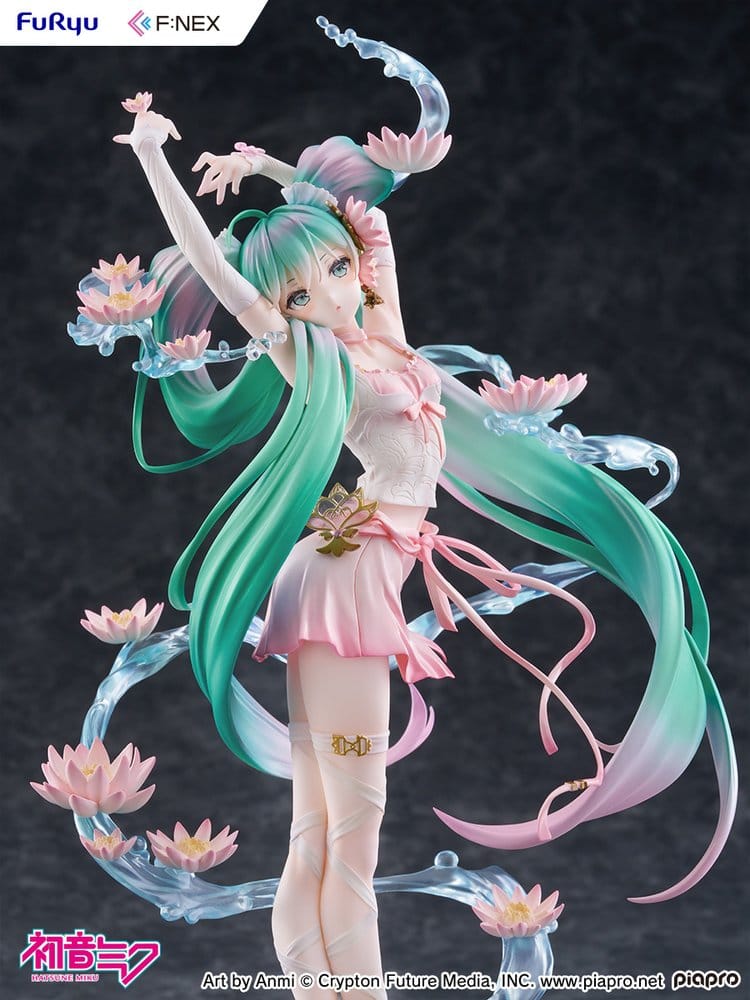 Hatsune Miku F:NEX PVC Statue 1/7 Water lily Ver. 27 cm       - Preorder - ETA: 25.12.2026