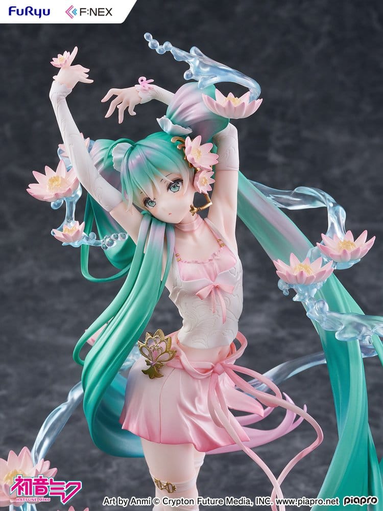 Hatsune Miku F:NEX PVC Statue 1/7 Water lily Ver. 27 cm       - Preorder - ETA: 25.12.2026