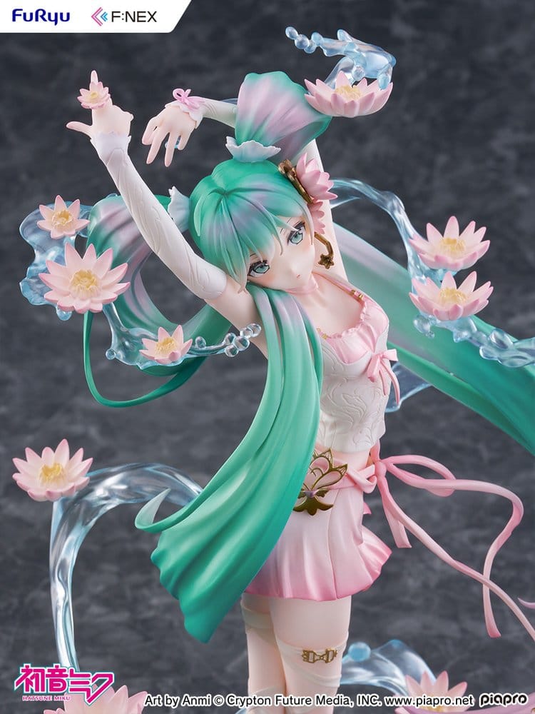 Hatsune Miku F:NEX PVC Statue 1/7 Water lily Ver. 27 cm       - Preorder - ETA: 25.12.2026