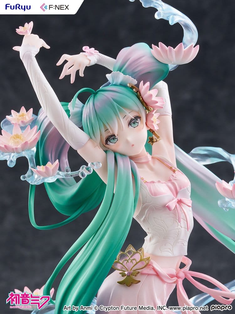 Hatsune Miku F:NEX PVC Statue 1/7 Water lily Ver. 27 cm       - Preorder - ETA: 25.12.2026