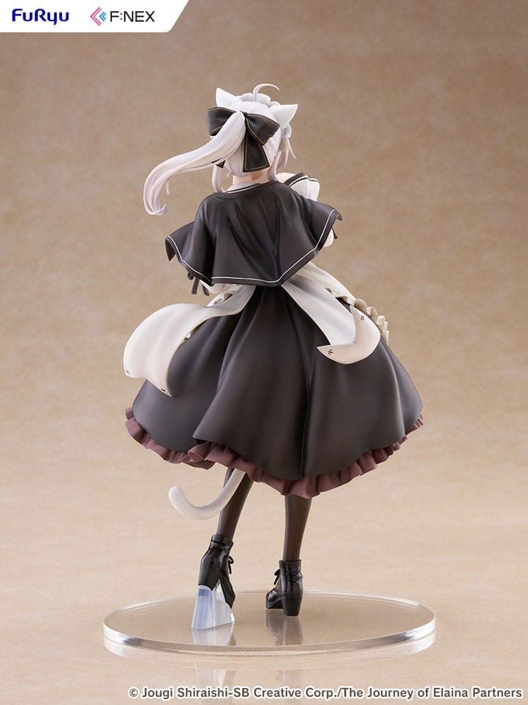 Wandering Witch: The Journey of Elaina F:NEX PVC Statue 1/7 Elaina Maid costume with cat ears Ver. 24 cm   - Preorder - ETA: 25.10.2026