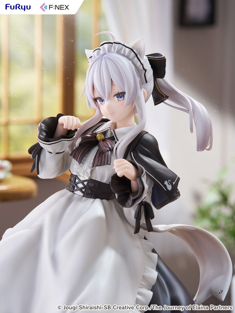 Wandering Witch: The Journey of Elaina F:NEX PVC Statue 1/7 Elaina Maid costume with cat ears Ver. 24 cm   - Preorder - ETA: 25.10.2026