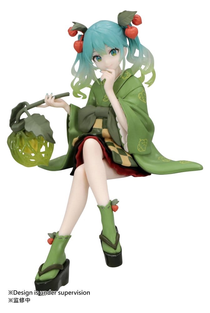 Hatsune Miku Noodle Stopper PVC Figur Flower Fairy Winter Cherry Green Color Ver. 15 cm - Preorder - ETA: 25.03.2027