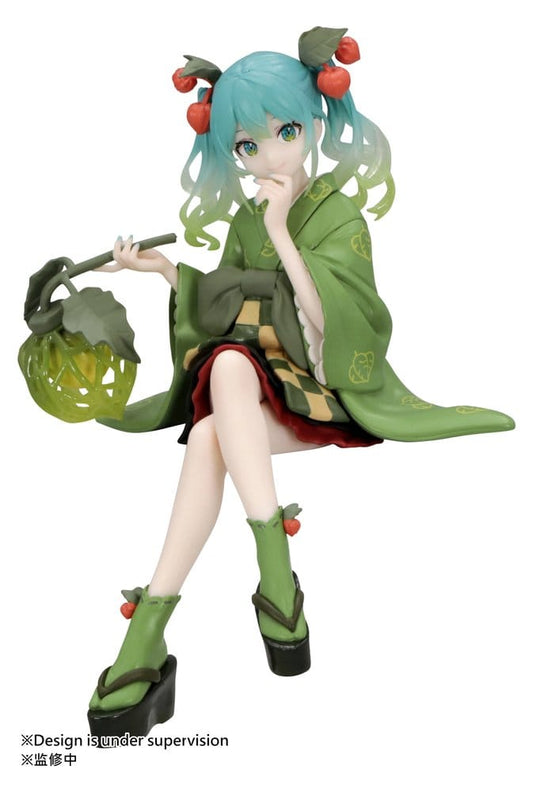 Hatsune Miku Noodle Stopper PVC Figur Flower Fairy Winter Cherry Green Color Ver. 15 cm - Preorder - ETA: 25.03.2027