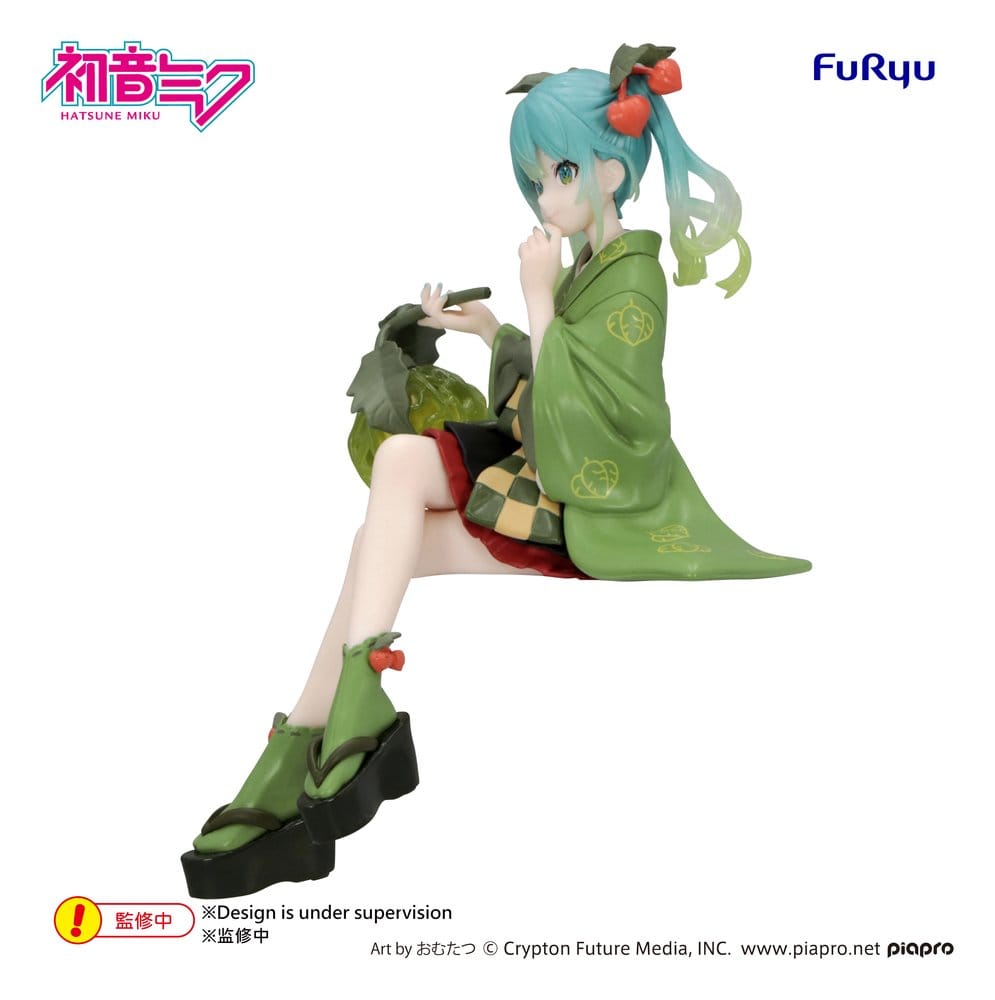 Hatsune Miku Noodle Stopper PVC Figur Flower Fairy Winter Cherry Green Color Ver. 15 cm - Preorder - ETA: 25.03.2027