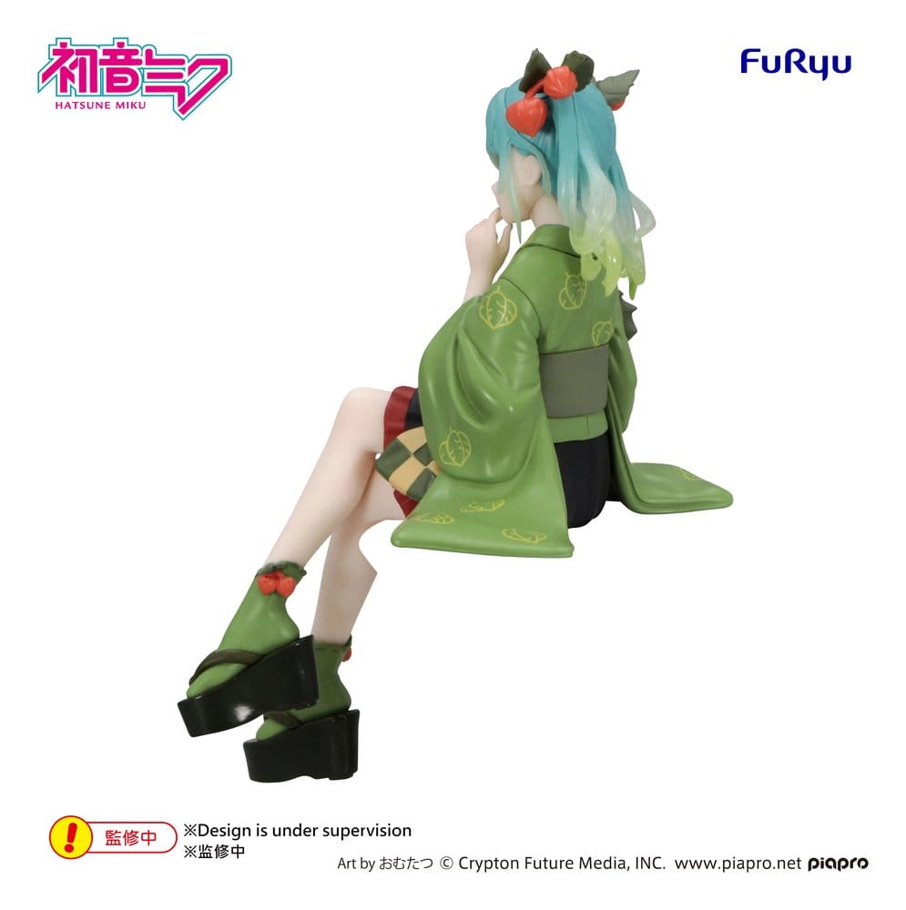 Hatsune Miku Noodle Stopper PVC Figur Flower Fairy Winter Cherry Green Color Ver. 15 cm - Preorder - ETA: 25.03.2027
