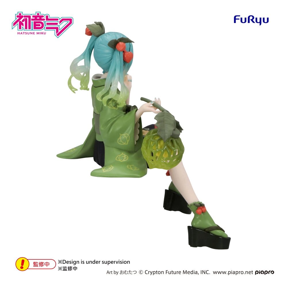 Hatsune Miku Noodle Stopper PVC Figur Flower Fairy Winter Cherry Green Color Ver. 15 cm - Preorder - ETA: 25.03.2027