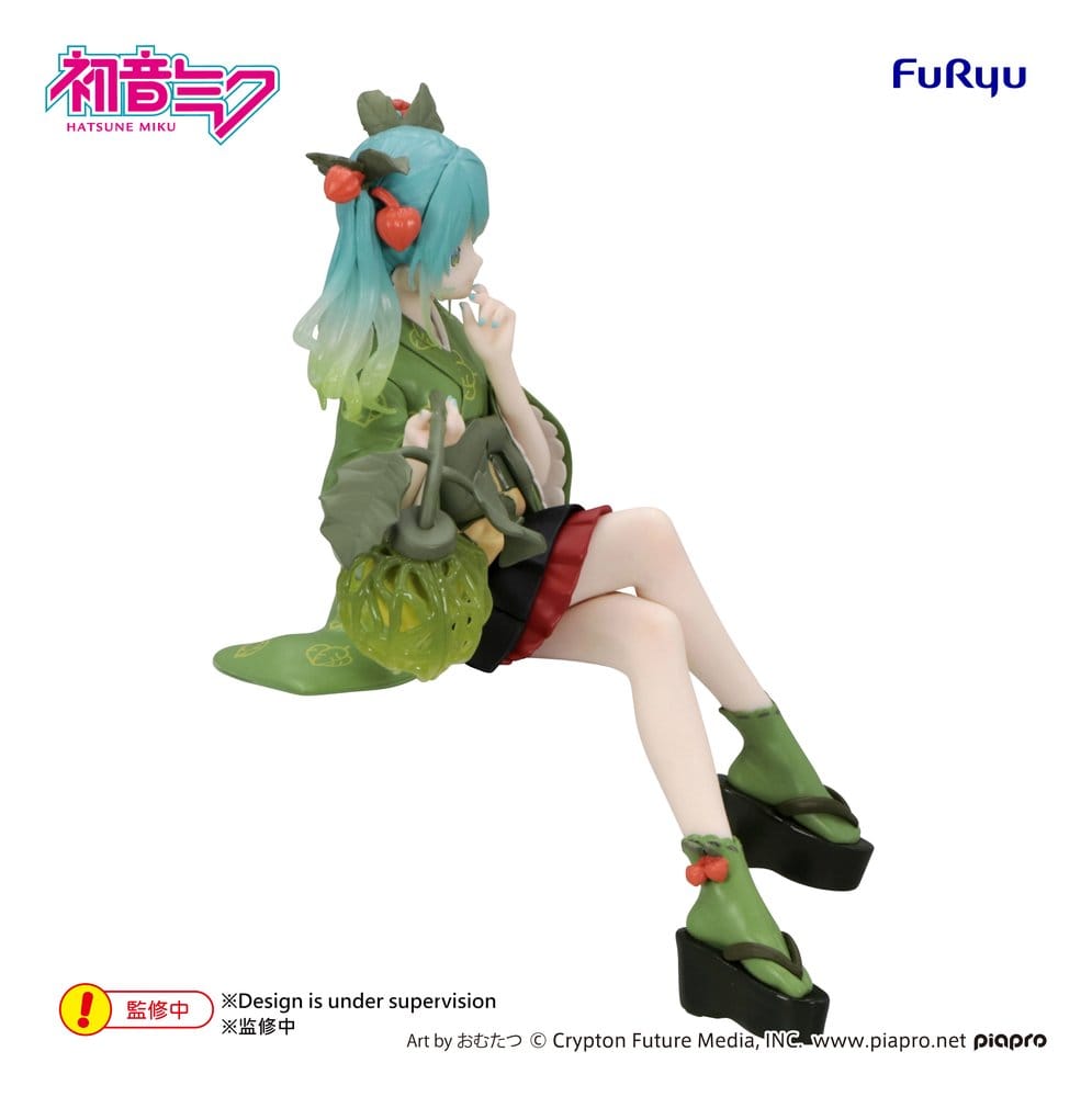 Hatsune Miku Noodle Stopper PVC Figur Flower Fairy Winter Cherry Green Color Ver. 15 cm - Preorder - ETA: 25.03.2027