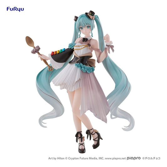 Hatsune Miku x Tirol Choco Collaboration PVC Figur Coffee Nougat Ver. 19 cm - Preorder - ETA: 25.05.2027