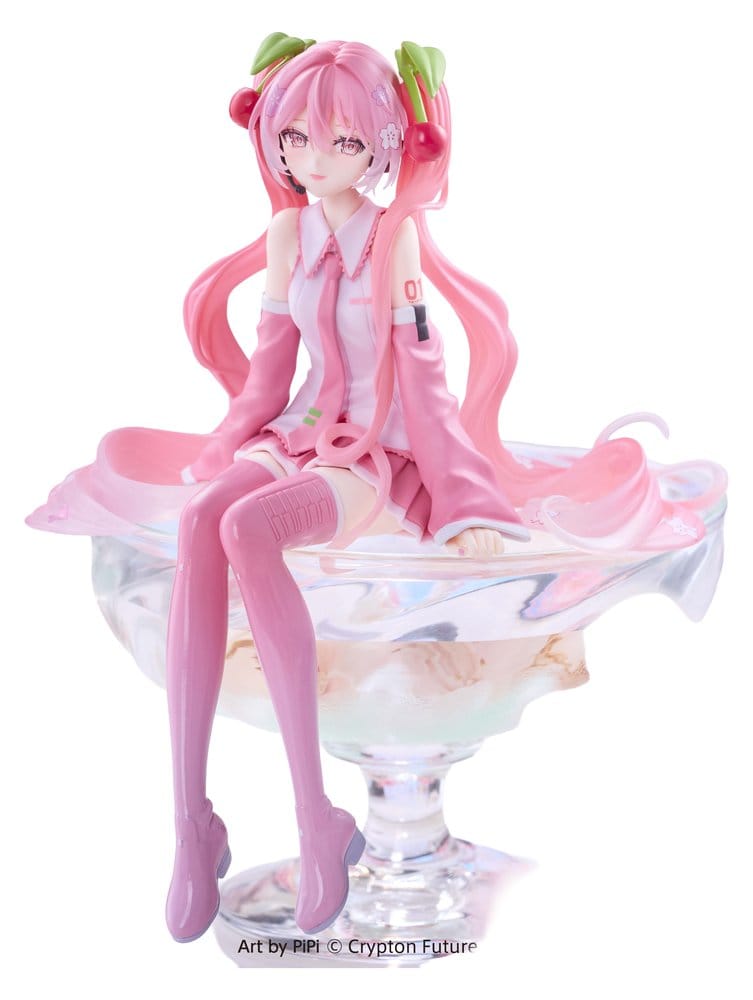 Hatsune Miku Noodle Stopper PVC Figur Sakura Miku 2026 Smile Ver. 14 cm - Preorder - ETA: 25.05.2027
