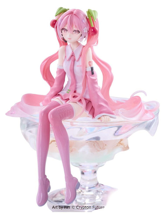 Hatsune Miku Noodle Stopper PVC Figur Sakura Miku 2026 Smile Ver. 14 cm - Preorder - ETA: 25.05.2027