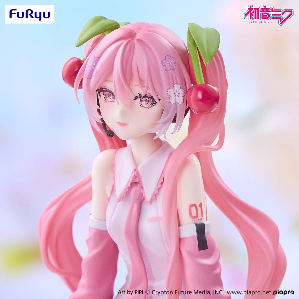 Hatsune Miku Noodle Stopper PVC Figur Sakura Miku 2026 Smile Ver. 14 cm - Preorder - ETA: 25.05.2027