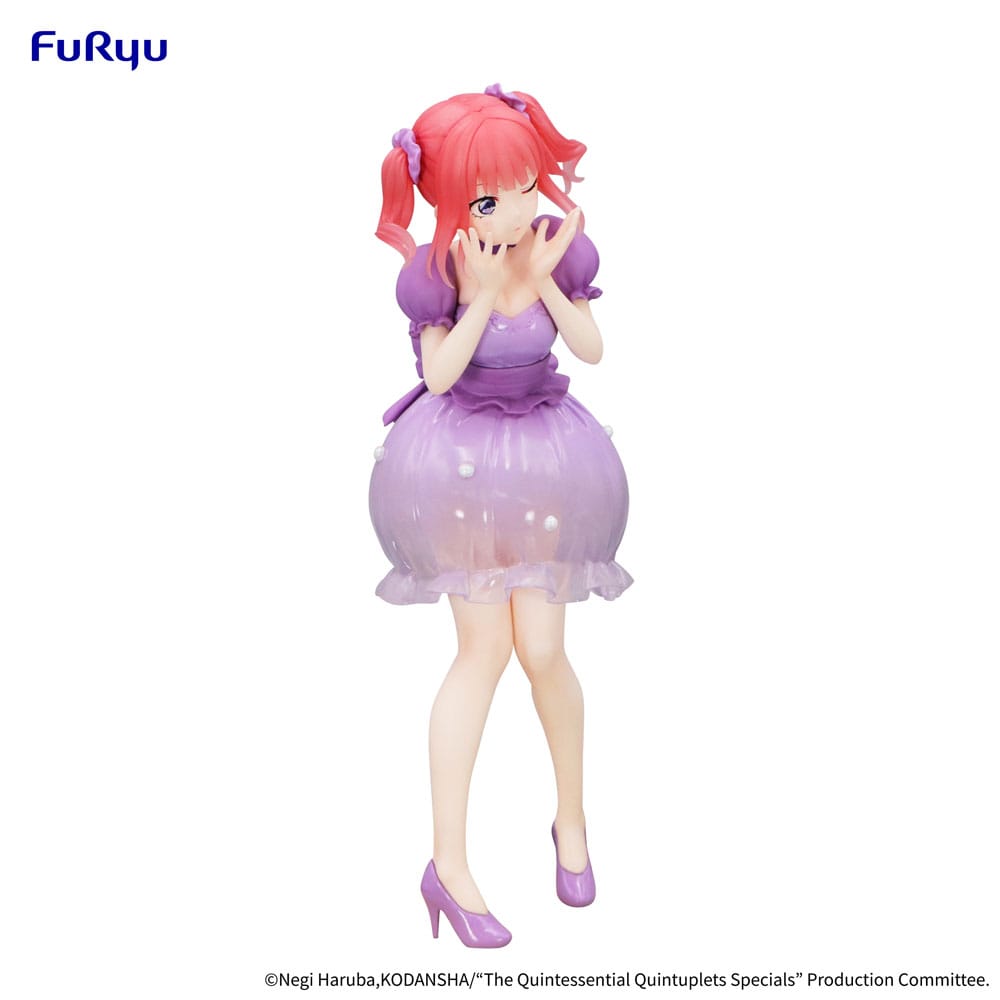 The Quintessential Quintuplets Trio-Try-iT PVC Statue Nakano Nino Pastel Dress Ver. 21 cm - Versand: 7 Tage nach Bestellung