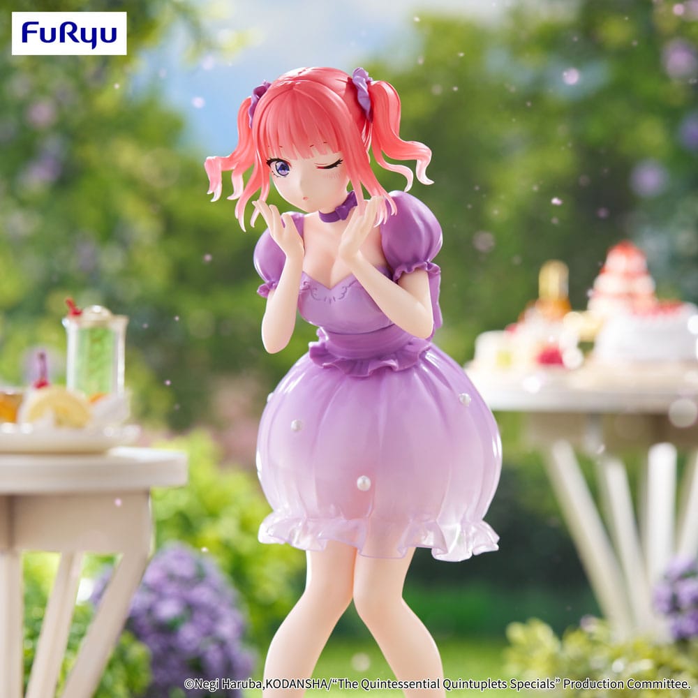 The Quintessential Quintuplets Trio-Try-iT PVC Statue Nakano Nino Pastel Dress Ver. 21 cm - Versand: 7 Tage nach Bestellung