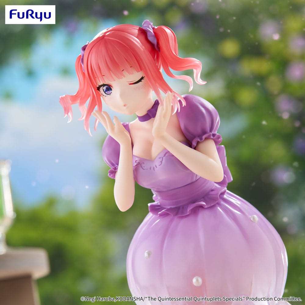 The Quintessential Quintuplets Trio-Try-iT PVC Statue Nakano Nino Pastel Dress Ver. 21 cm - Versand: 7 Tage nach Bestellung