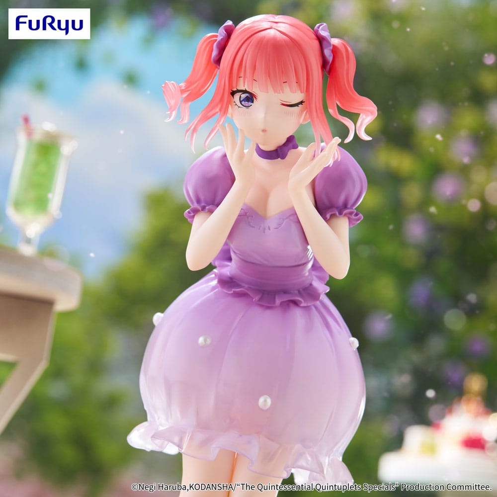 The Quintessential Quintuplets Trio-Try-iT PVC Statue Nakano Nino Pastel Dress Ver. 21 cm - Versand: 7 Tage nach Bestellung