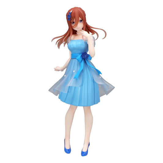 The Quintessential Quintuplets Trio-Try-iT PVC Statue Nakano Miku Pastel Dress Ver. 21 cm - Versand: 7 Tage nach Bestellung