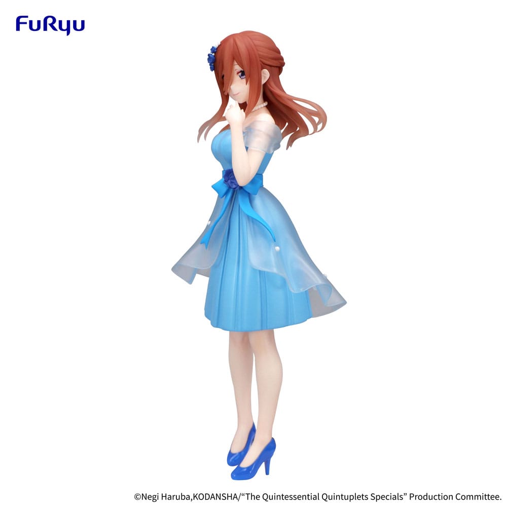 The Quintessential Quintuplets Trio-Try-iT PVC Statue Nakano Miku Pastel Dress Ver. 21 cm - Versand: 7 Tage nach Bestellung