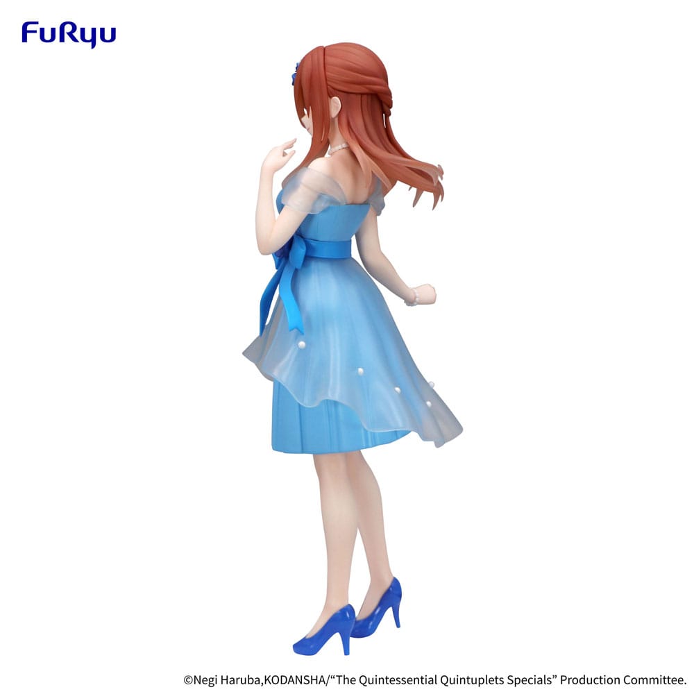 The Quintessential Quintuplets Trio-Try-iT PVC Statue Nakano Miku Pastel Dress Ver. 21 cm - Versand: 7 Tage nach Bestellung