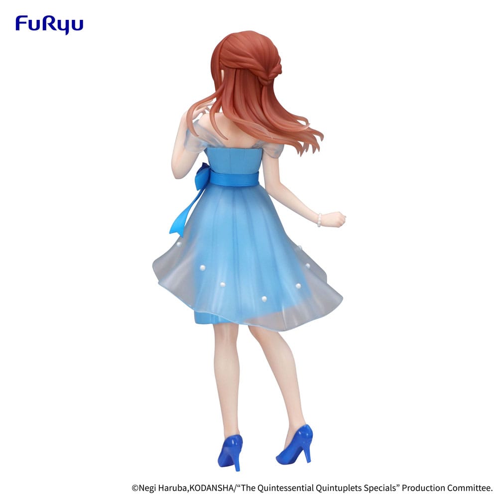 The Quintessential Quintuplets Trio-Try-iT PVC Statue Nakano Miku Pastel Dress Ver. 21 cm - Versand: 7 Tage nach Bestellung