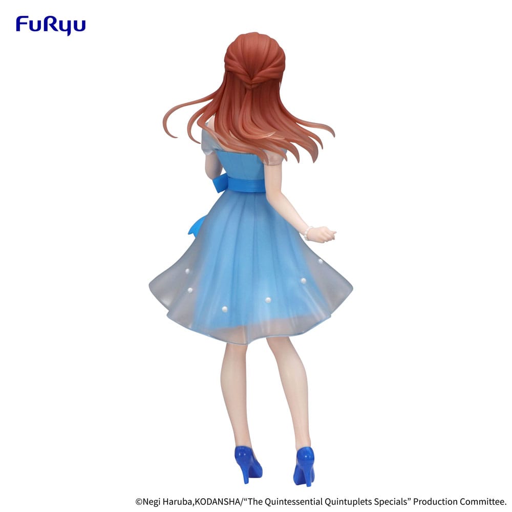 The Quintessential Quintuplets Trio-Try-iT PVC Statue Nakano Miku Pastel Dress Ver. 21 cm - Versand: 7 Tage nach Bestellung