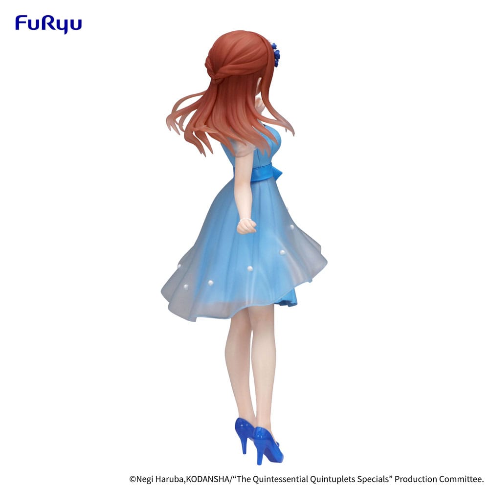 The Quintessential Quintuplets Trio-Try-iT PVC Statue Nakano Miku Pastel Dress Ver. 21 cm - Versand: 7 Tage nach Bestellung