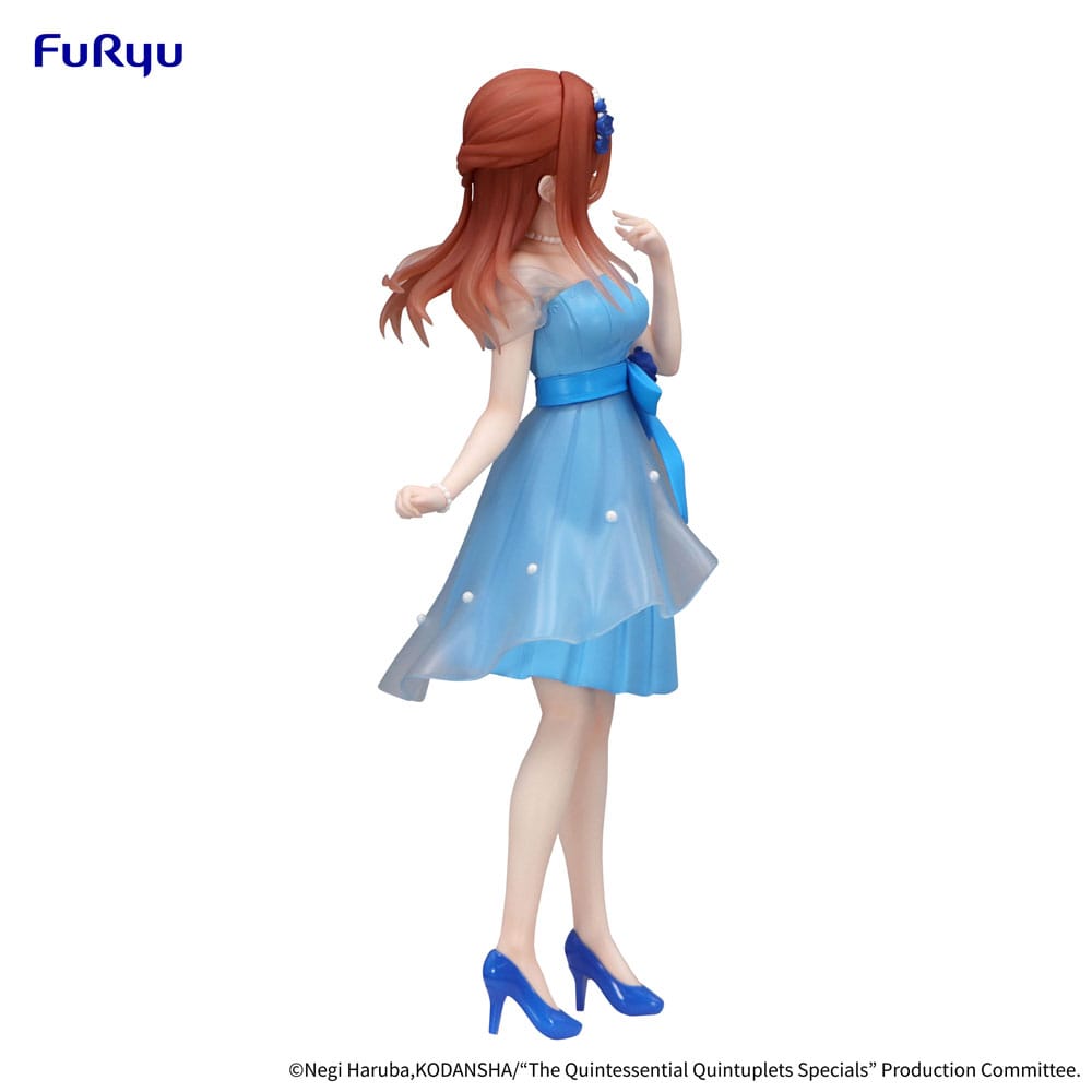 The Quintessential Quintuplets Trio-Try-iT PVC Statue Nakano Miku Pastel Dress Ver. 21 cm - Versand: 7 Tage nach Bestellung