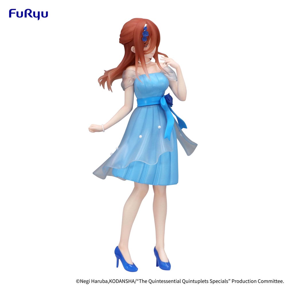 The Quintessential Quintuplets Trio-Try-iT PVC Statue Nakano Miku Pastel Dress Ver. 21 cm - Versand: 7 Tage nach Bestellung