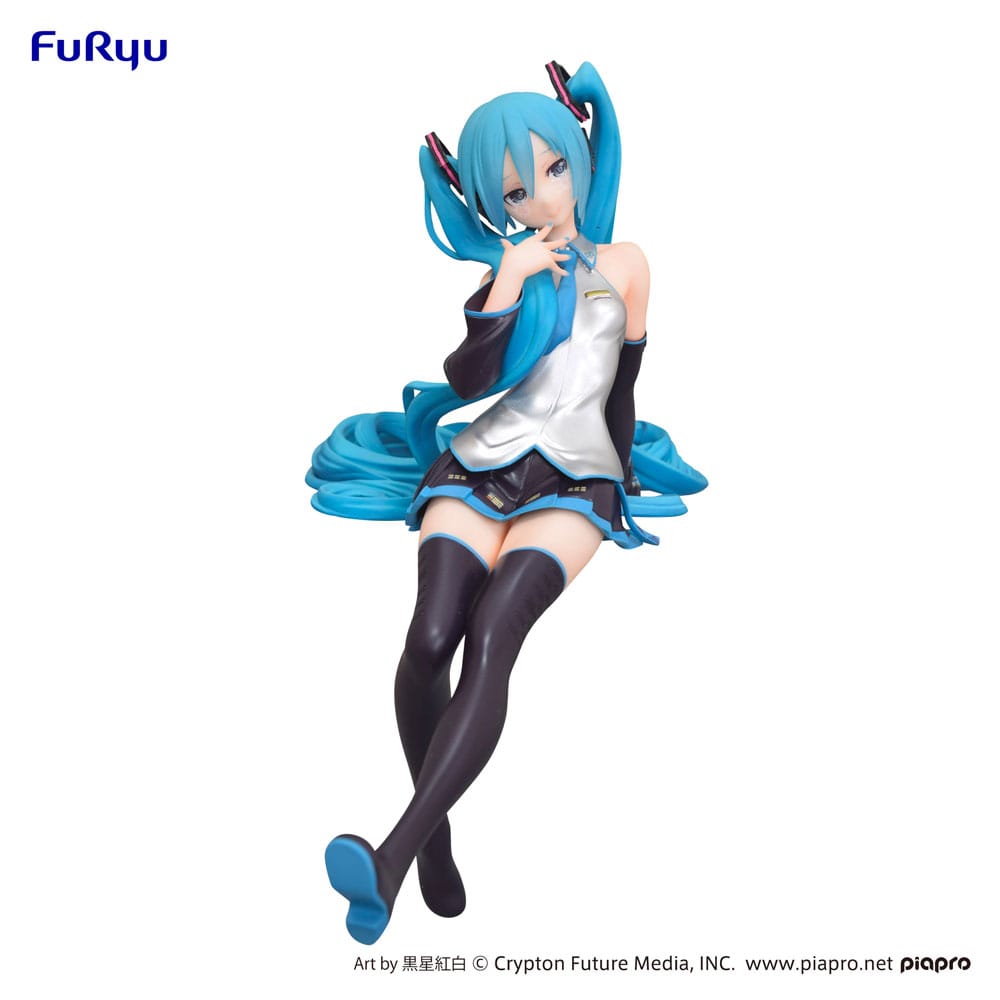 Hatsune Miku Noodle Stopper PVC Statue Kuroboshi Kouhaku Ver. (re-run) 14 cm - Versand: 5-7 Tage nach Bestellung