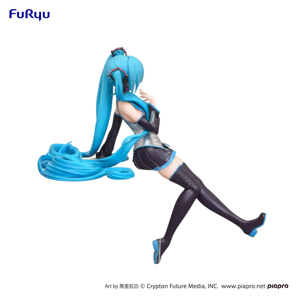 Hatsune Miku Noodle Stopper PVC Statue Kuroboshi Kouhaku Ver. (re-run) 14 cm - Versand: 5-7 Tage nach Bestellung