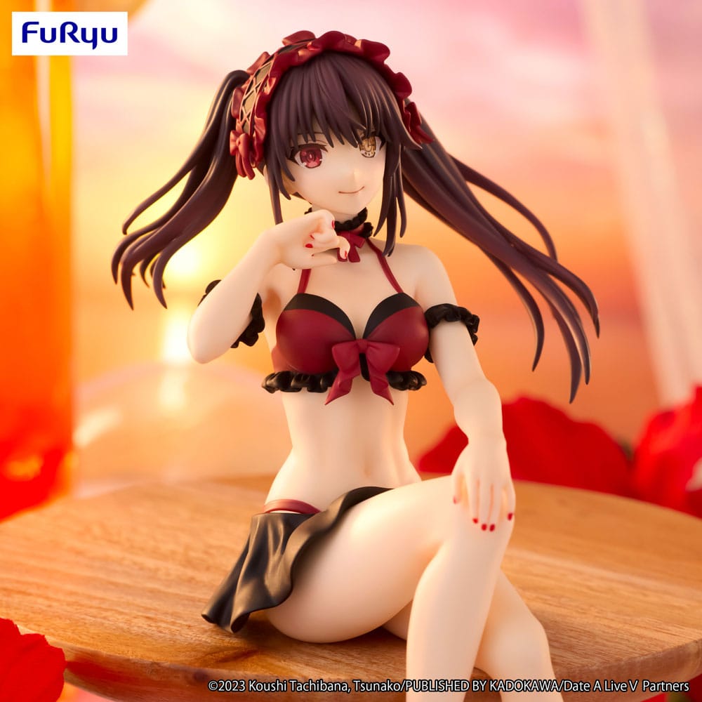 Date A Live Noodle Stopper PVC Statue Kurumi Tokisaki Swimsuit Ver. 15 cm - Versand: 7 Tage nach Bestellung