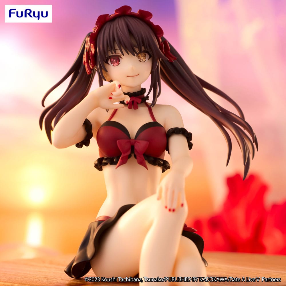 Date A Live Noodle Stopper PVC Statue Kurumi Tokisaki Swimsuit Ver. 15 cm - Versand: 7 Tage nach Bestellung