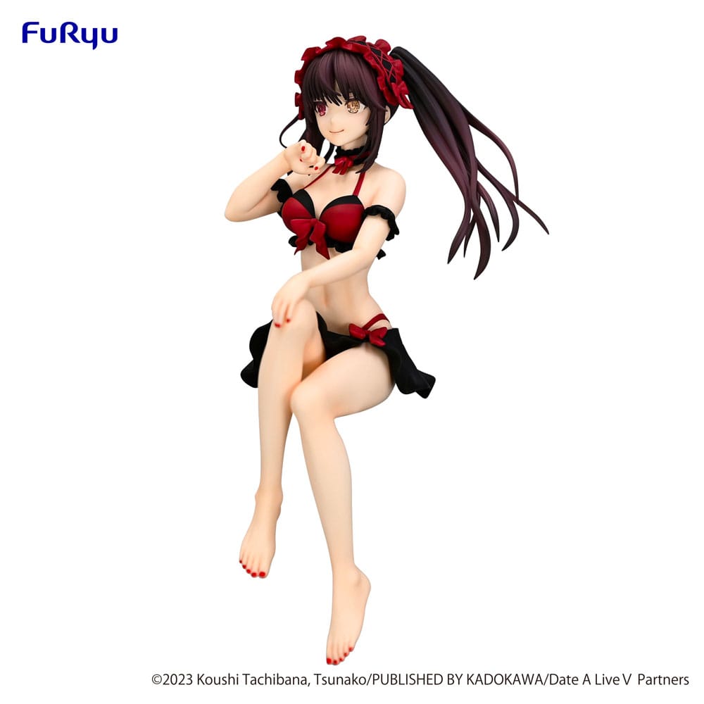 Date A Live Noodle Stopper PVC Statue Kurumi Tokisaki Swimsuit Ver. 15 cm - Versand: 7 Tage nach Bestellung