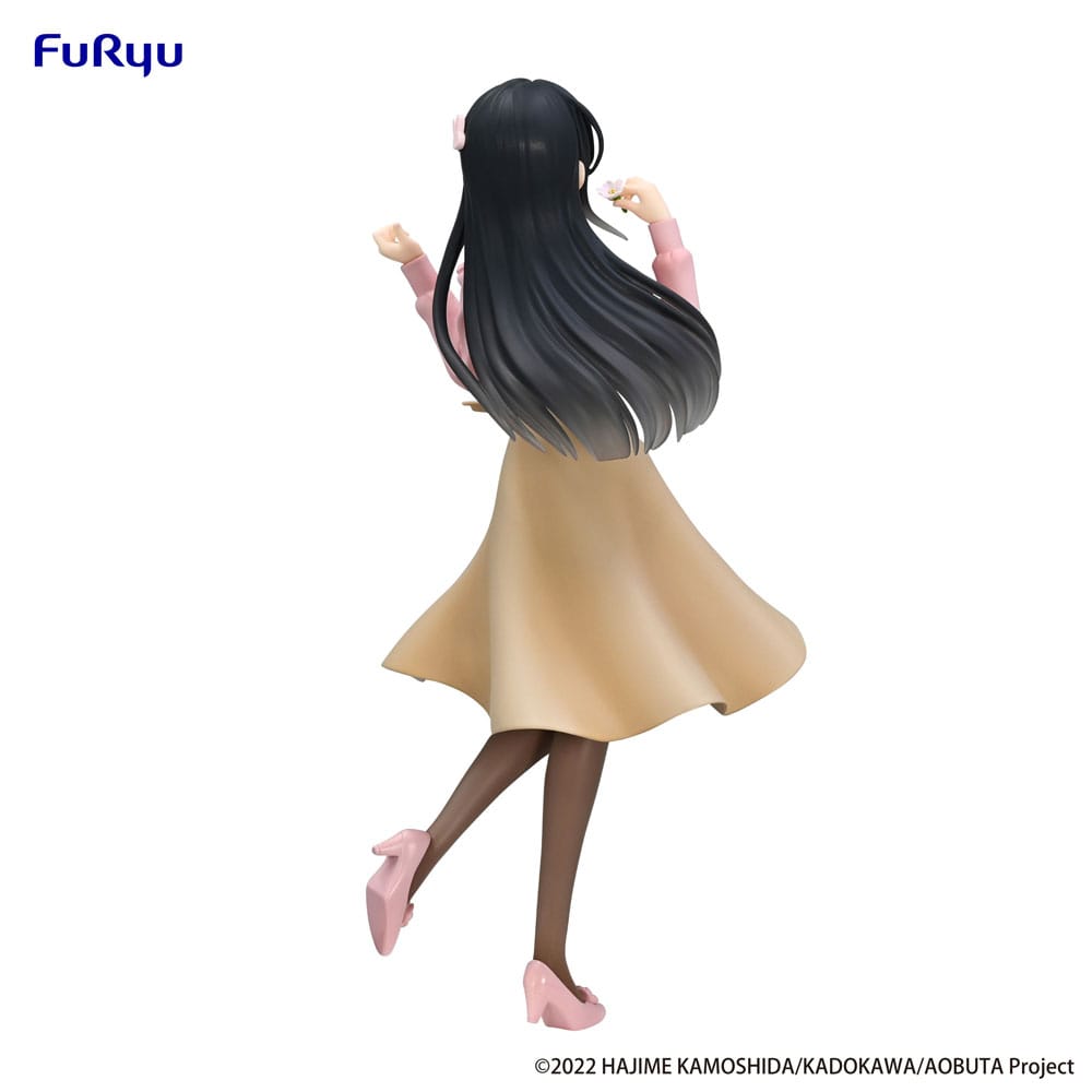 Rascal Does Not Dream of Bunny Girl Senpai Trio-Try-iT PVC Statue Mai Sakurajima Spring Outfit Ver. 21 cm   - Versand: 7 Tage nach Bestellung