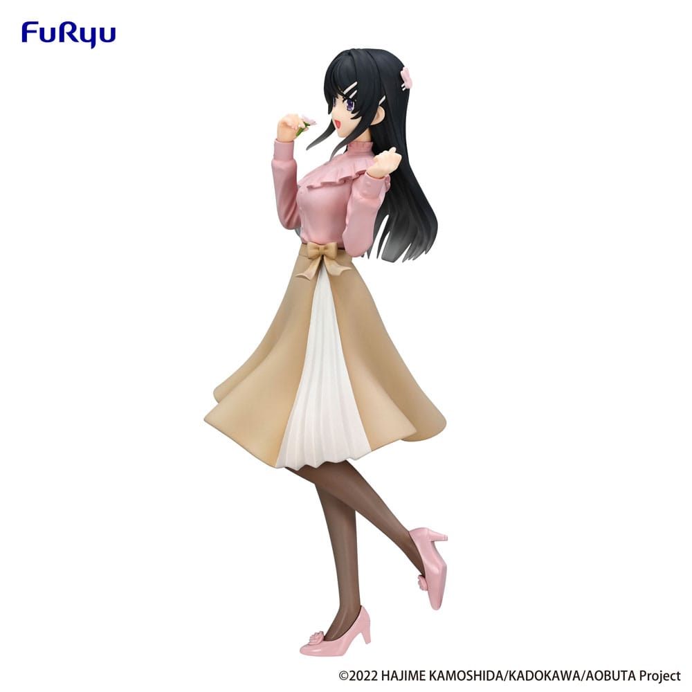 Rascal Does Not Dream of Bunny Girl Senpai Trio-Try-iT PVC Statue Mai Sakurajima Spring Outfit Ver. 21 cm   - Versand: 7 Tage nach Bestellung